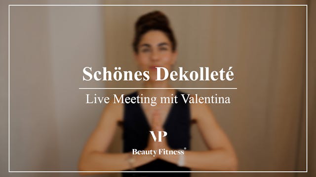 Live Meeting: Schönes Dekolleté