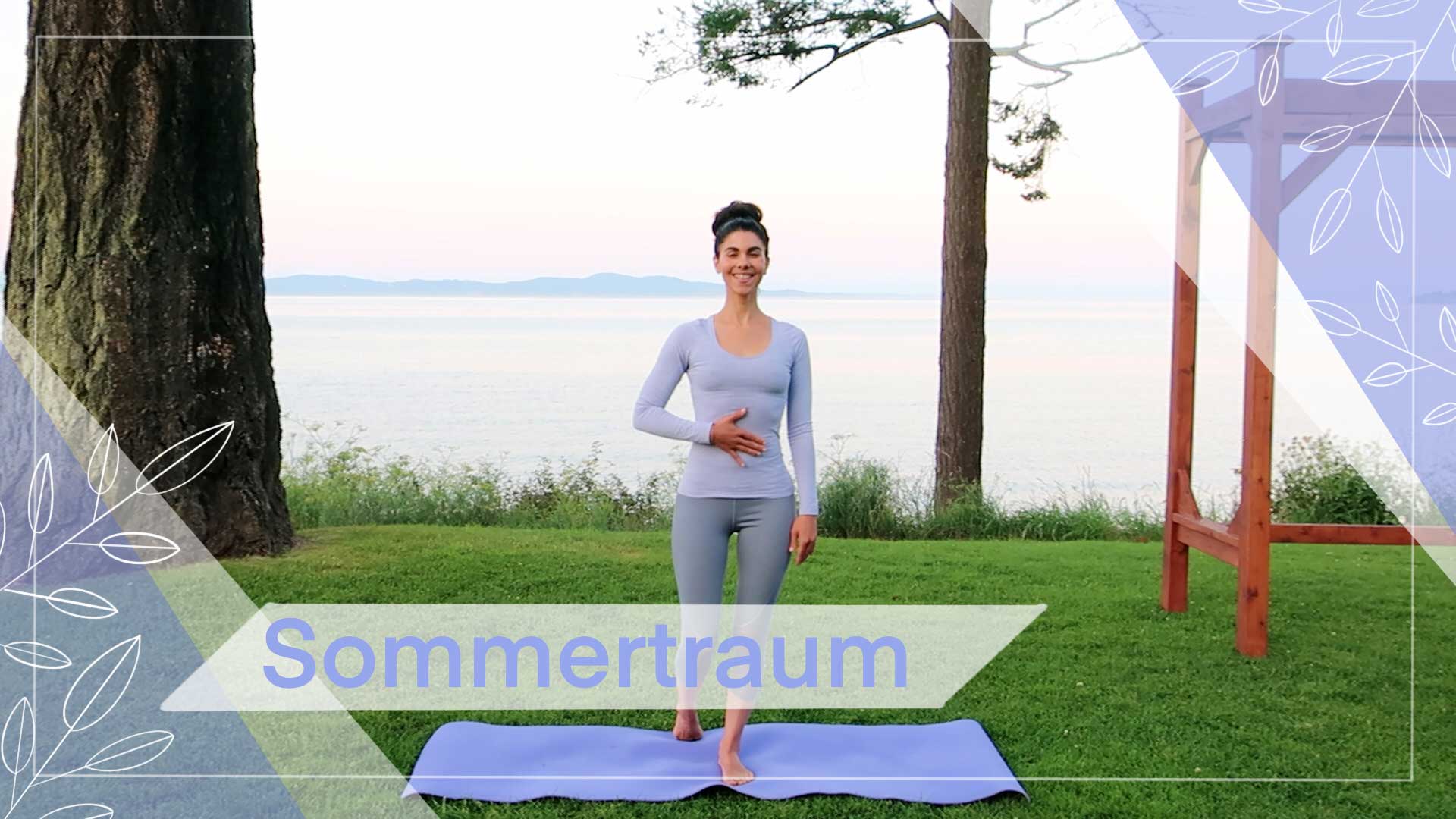 Glatte Stirn & flacher Bauch