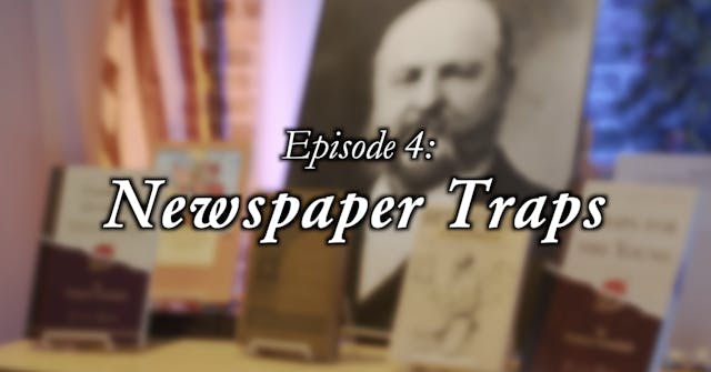 Newspaper Traps (Traps for the Young:...
