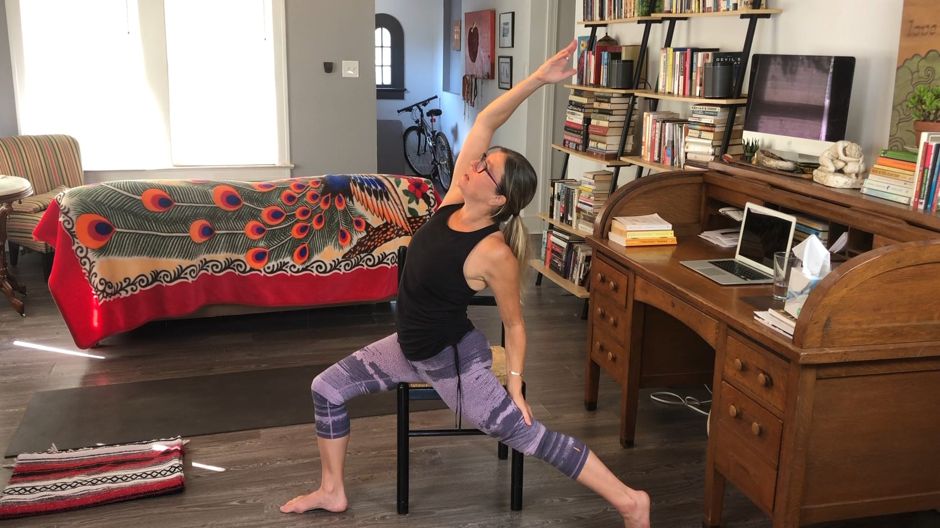 Quick Break - Chair Warrior Poses
