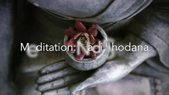 Meditation - Nadi Shodana (5 mins)