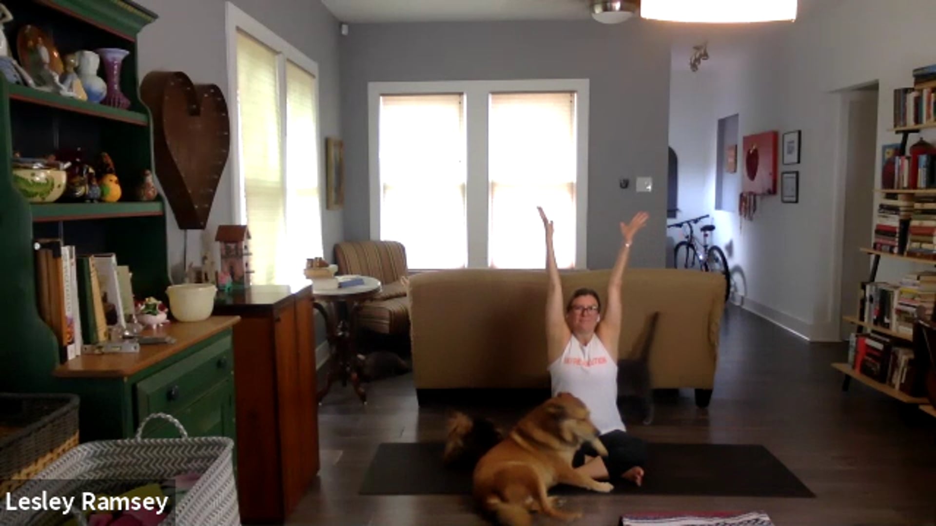 Very Gentle Zoom Yoga, 60 Mins, Sept 17, 2020