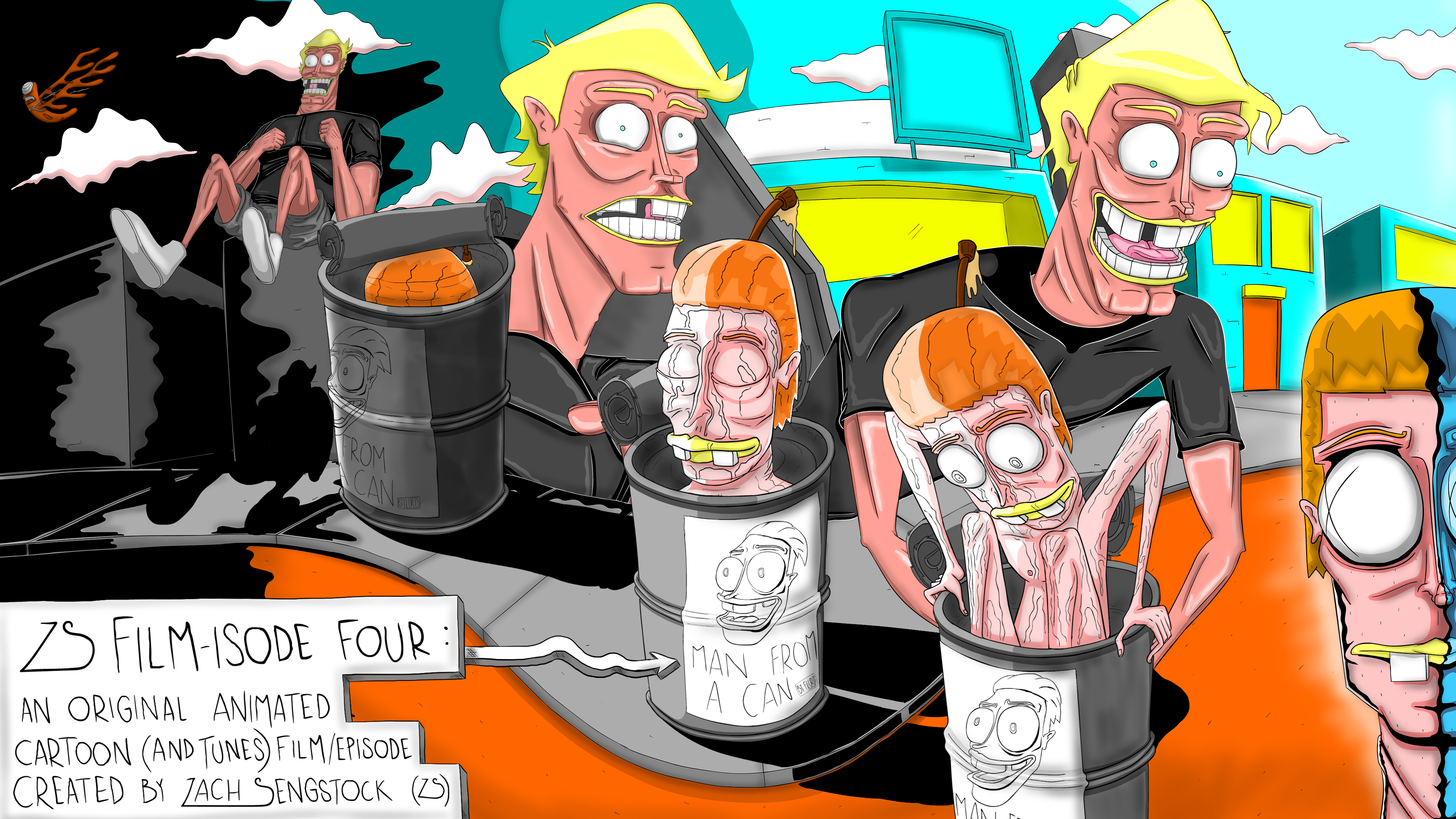 ZS FILM-ISODE FOUR : MAN FROM A CAN (BY FLURTS)