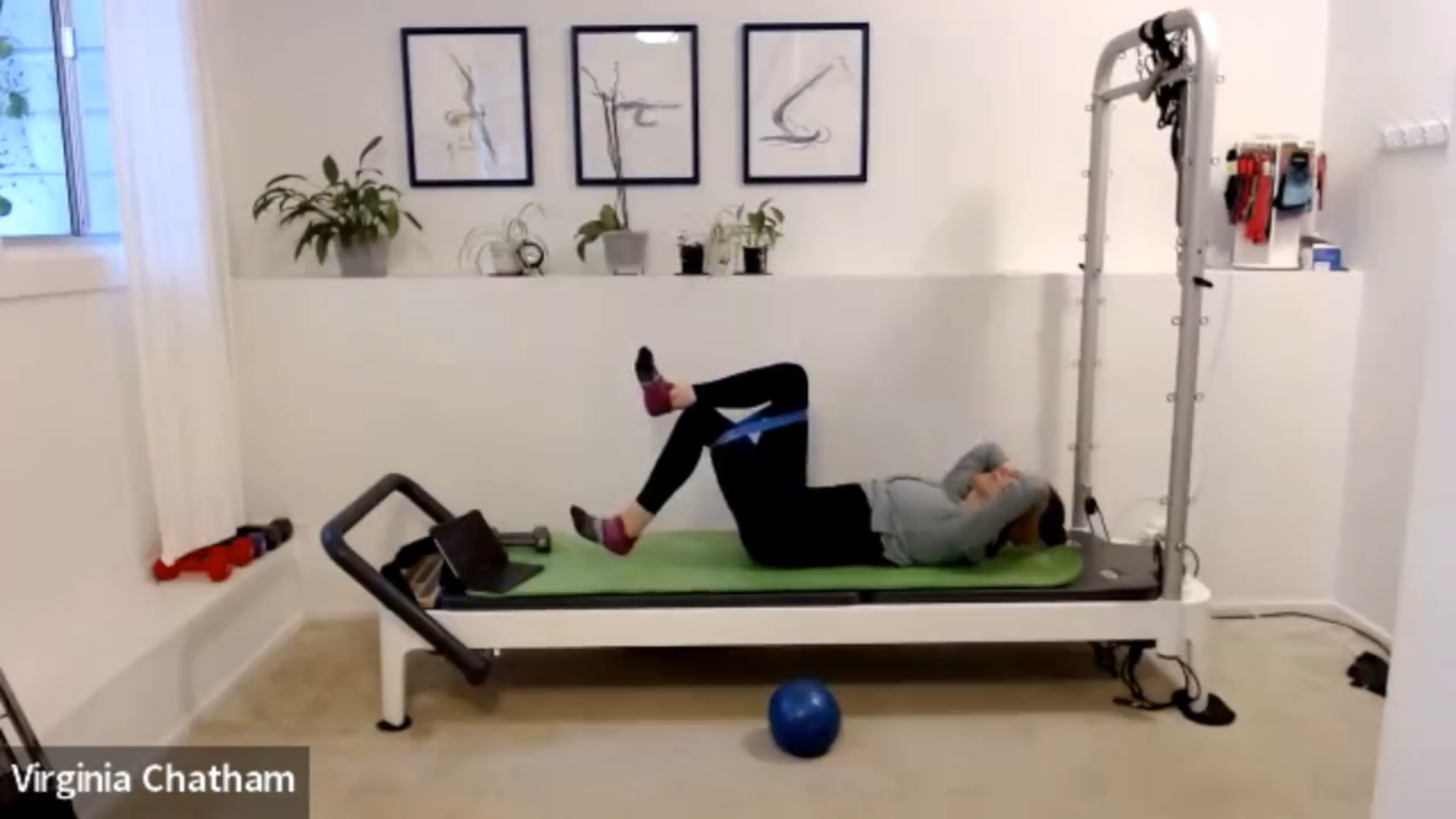 Mat Modifed: Legs with Cardio intervals #2