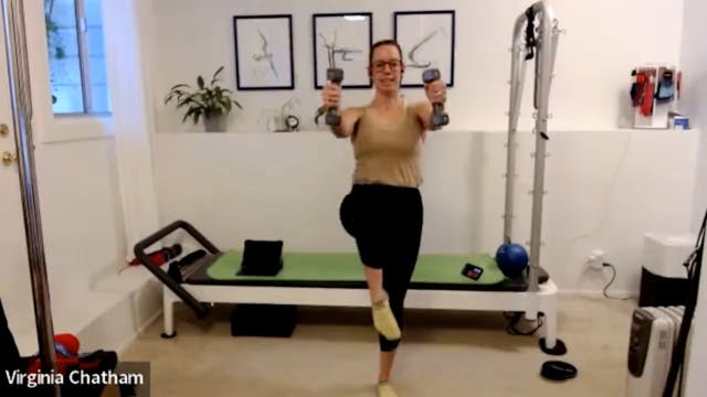 Mat Modified: Legs with Cardio Interv...