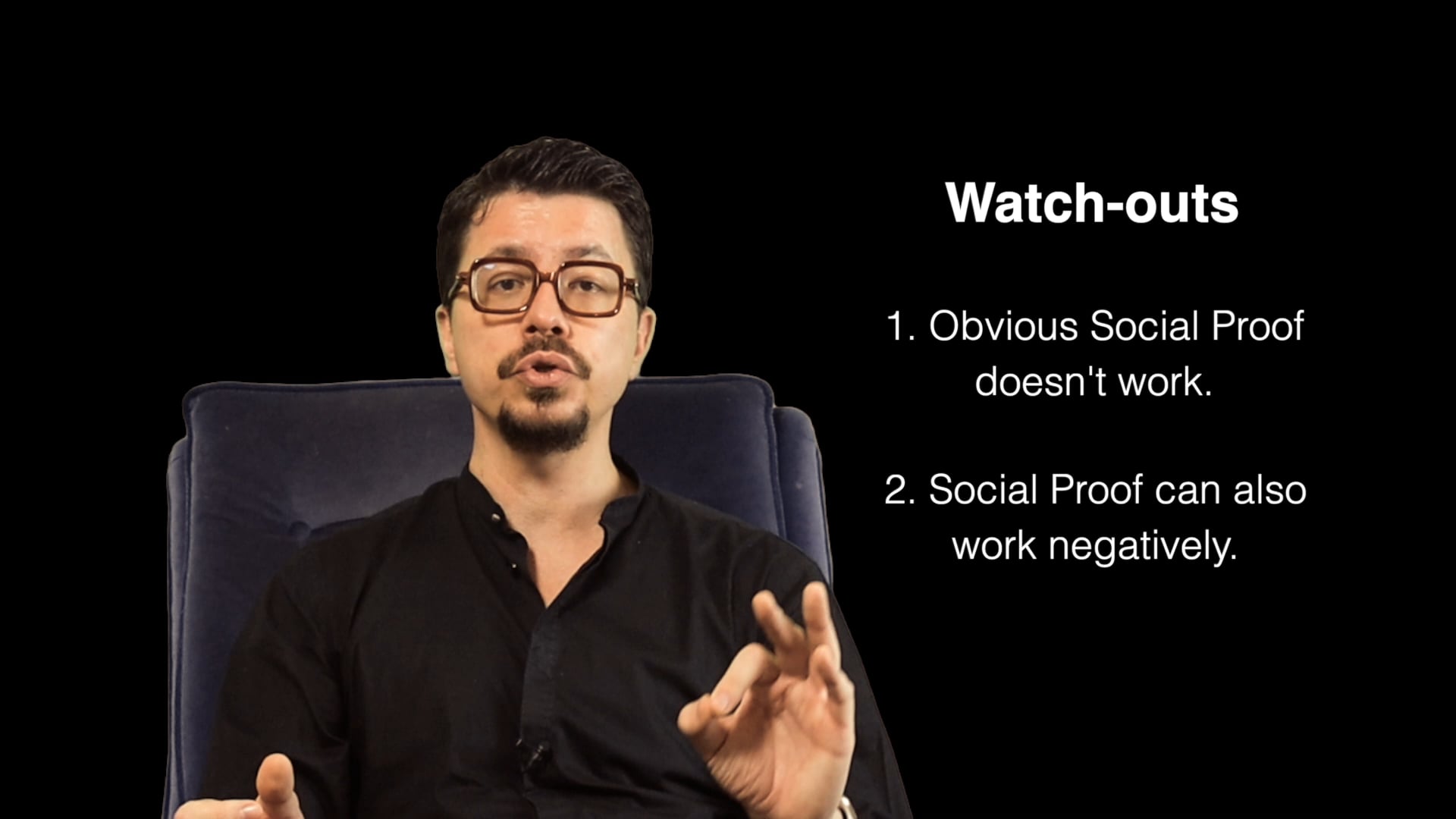 Social proof Watch-outs