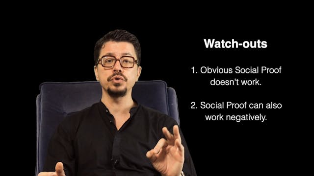 Social proof Watch-outs