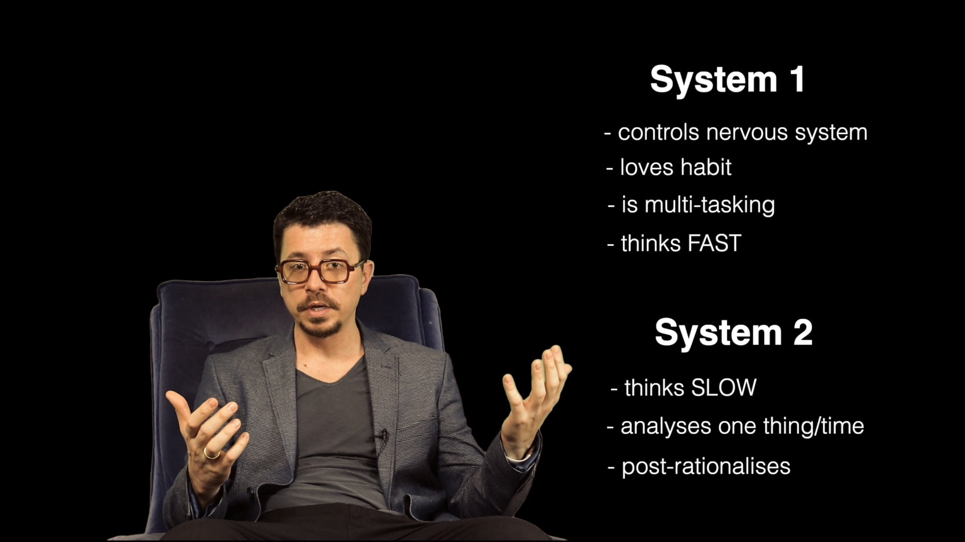 Thinking fast & slow