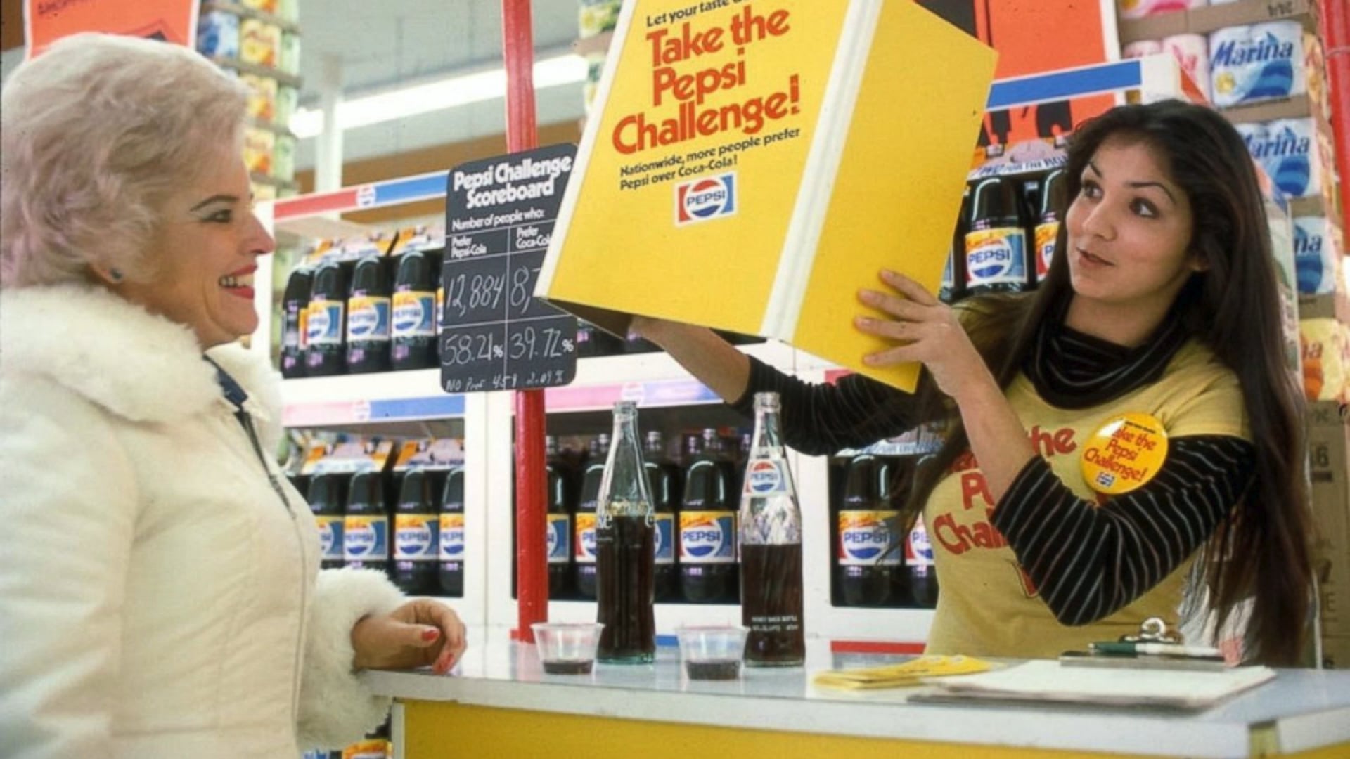 The Pepsi challenge