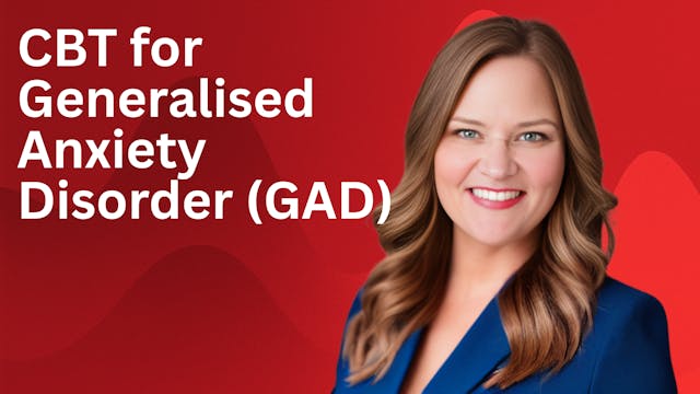 CBT for GAD
