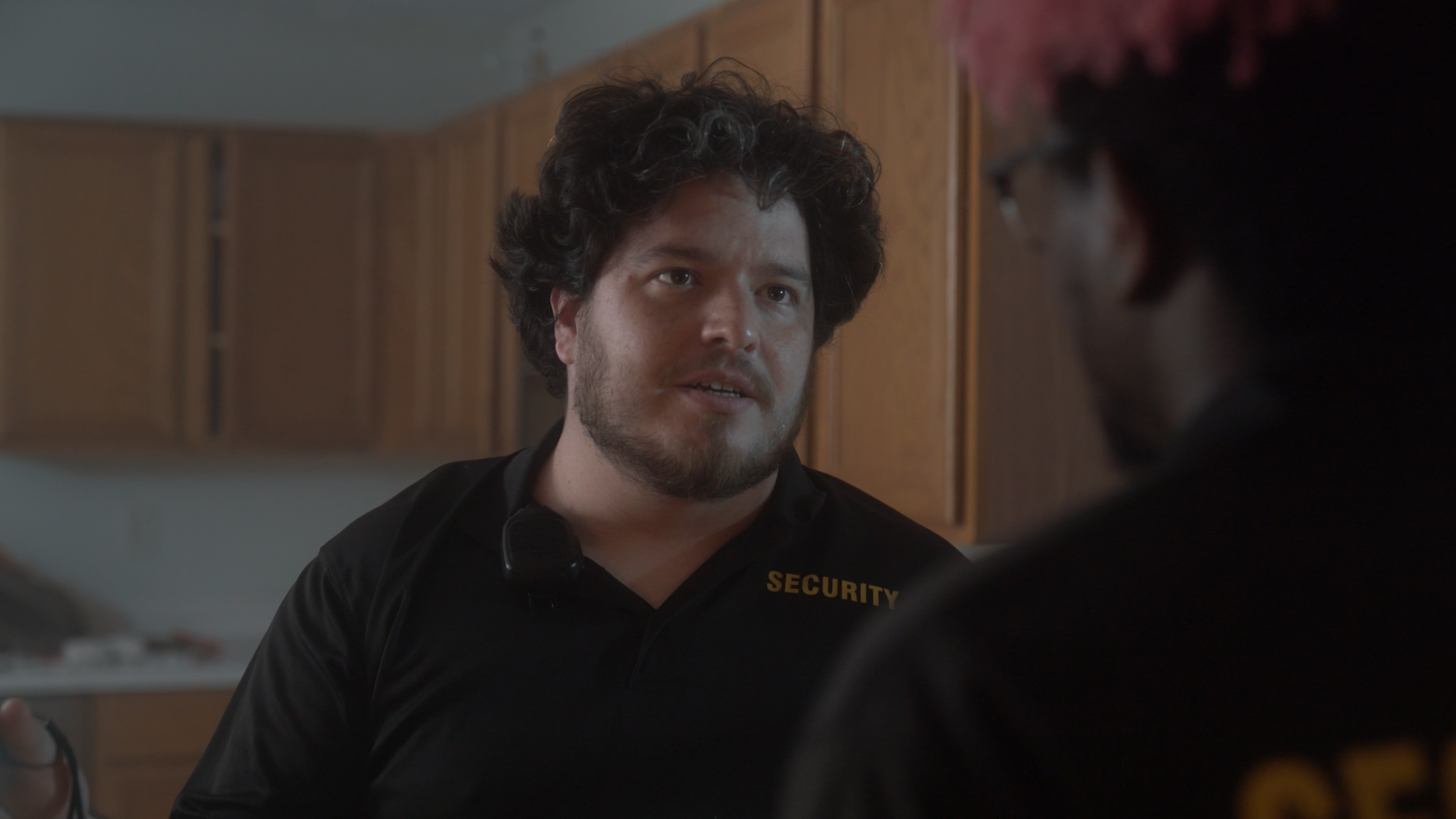 Steve Bundy and Jonathan McDonald on set of shooting Surface Episode 1.