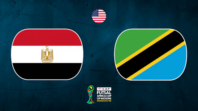 Egypt vs Tanzania - CAF Futsal AFCON ...