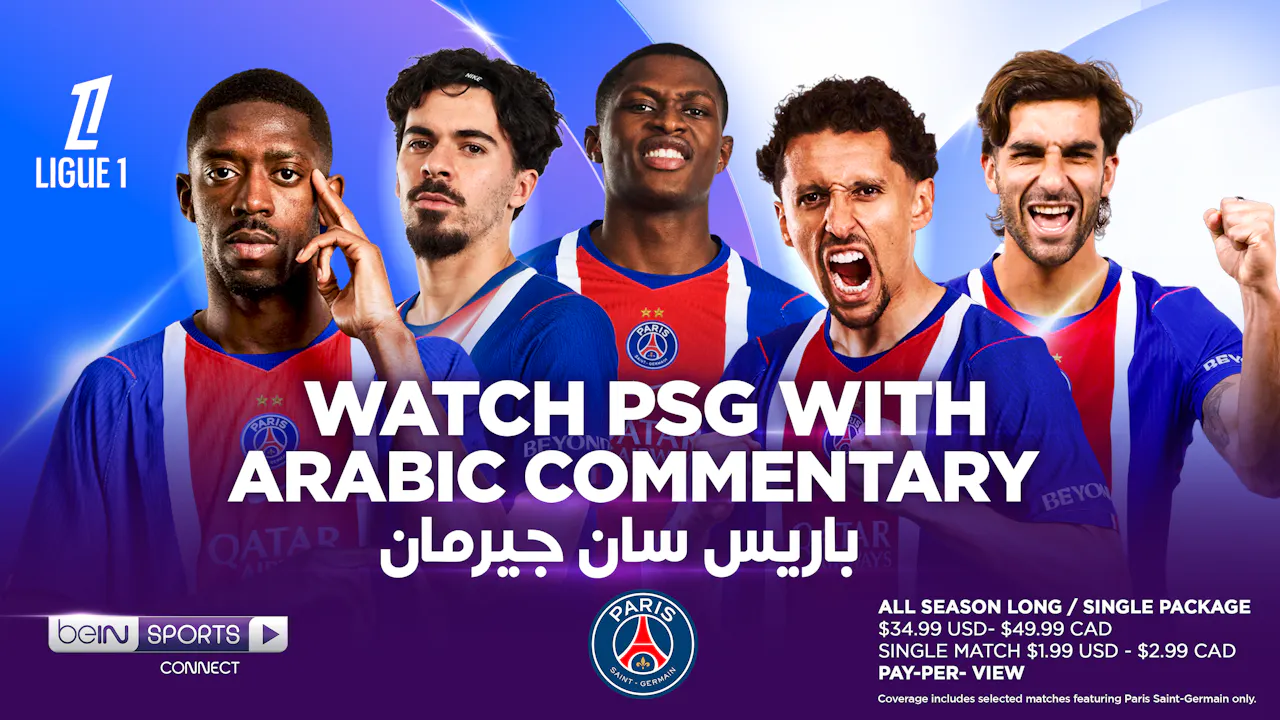 All Ligue 1 PSG Matches in Arabic (PPV)