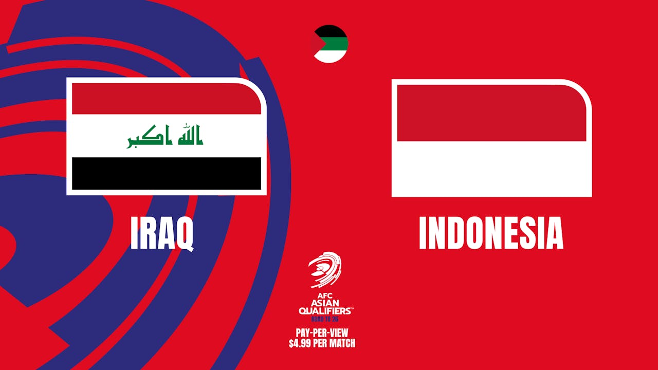 Iraq vs Indonesia in Arabic (PPV)