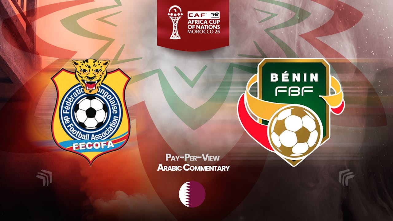 DR Congo vs Benin in Arabic (PPV)