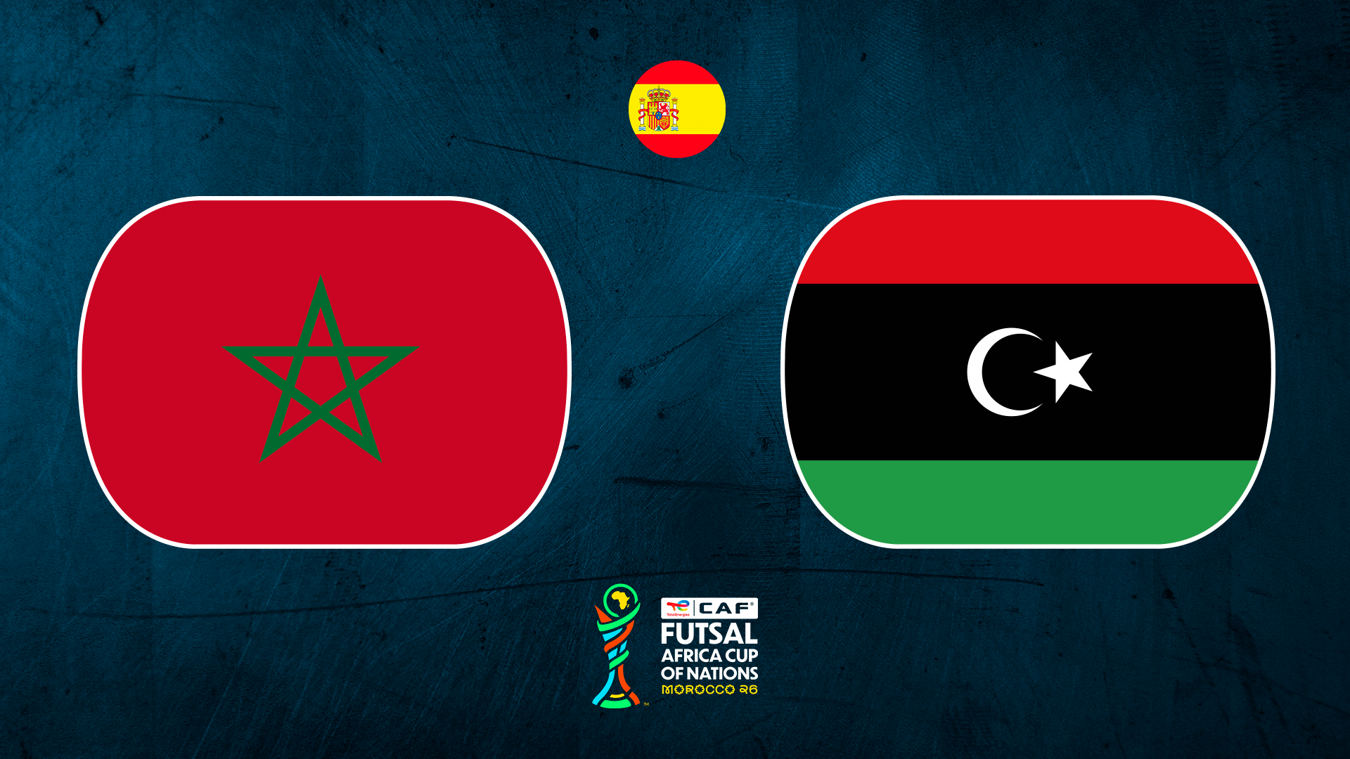 Morocco vs Libya - CAF Futsal AFCON Morocco 2026 (Matchday #3) - 10/16/2026, 21:37:06