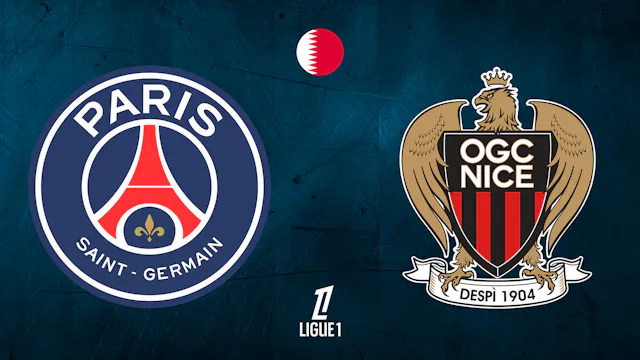 PSG vs Nice Ligue 1 in Arabic audio (Pay-Per-View)