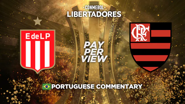 Estudiantes (ARG) vs Flamengo (BRA) - Copa Libertadores in Portuguese (Pay-Per-View)
