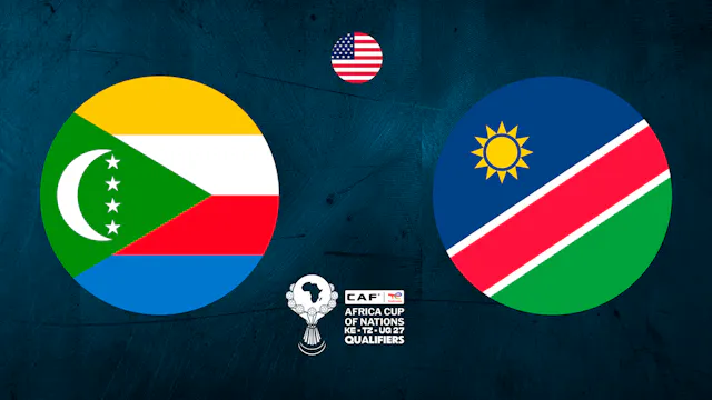 Comoros vs Namibia - 2027 AFCON Quali...