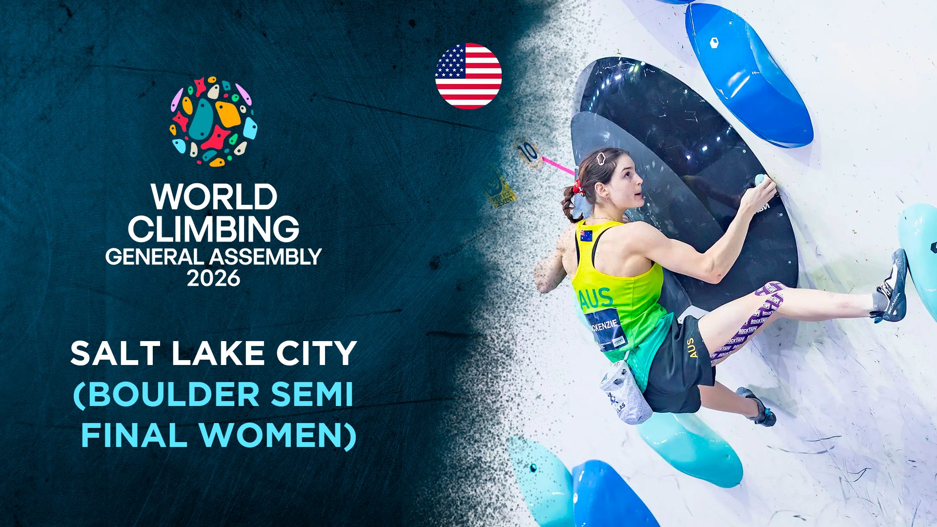 Salt Lake City (Boulder Semi Final Women) - 2026 World Climbing Series - 10/18/2026, 19:04:11