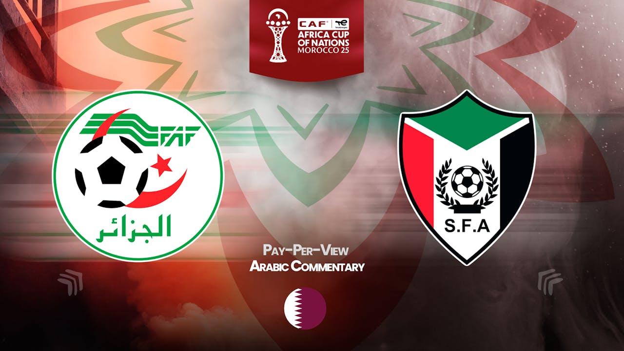 Algeria vs Sudan in Arabic (PPV)