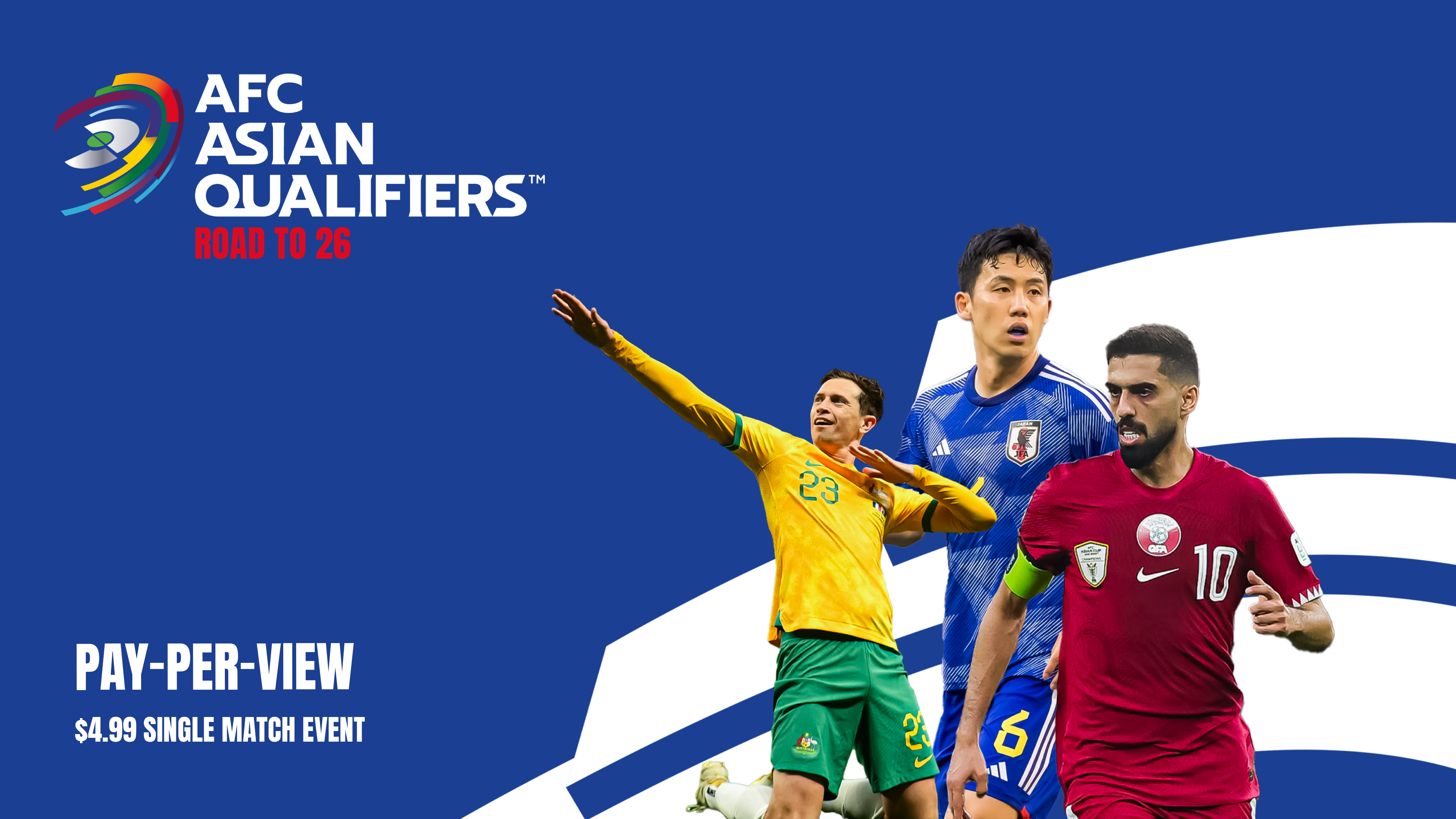 PAY-PER-VIEW - ASIAN WORLD CUP QUALIFIERS IN ARABIC