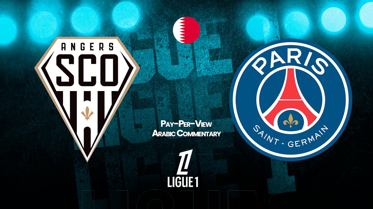 Angers vs PSG in Arabic (PPV)
