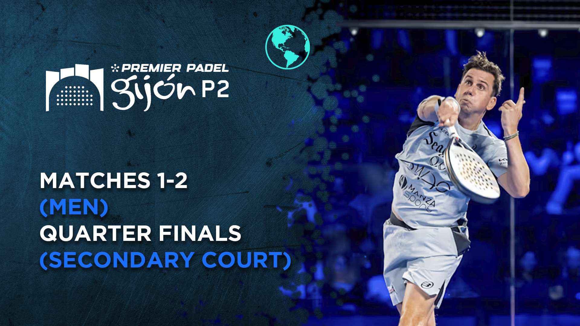 Matches 1-2 (Men) - Quarterfinals (Secondary Court) - Premier Padel Gijon