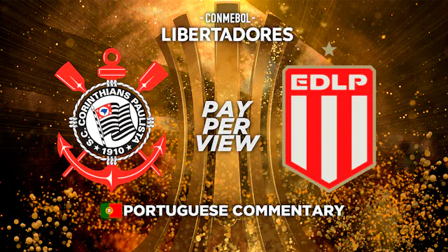 Corinthians (BRA) vs Estudiantes La Plata (ARG) - Copa Libertadores in Portuguese (Pay-Per-View) - 09/17/2026, 02:54:31
