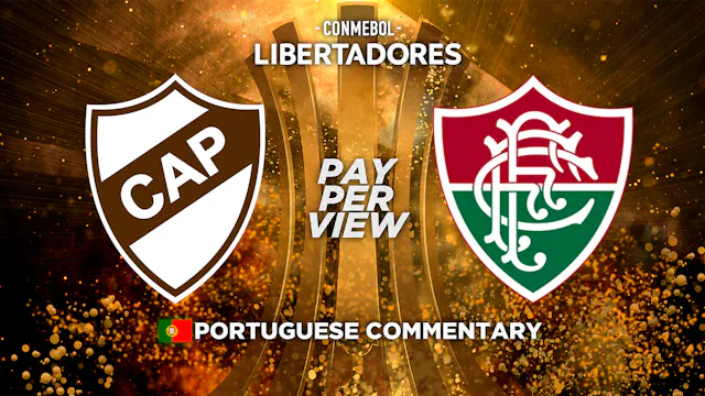 Platense (ARG) vs Fluminense (BRA) - Copa Libertadores in Portuguese (Pay-Per-View) - 09/16/2026, 01:03:10