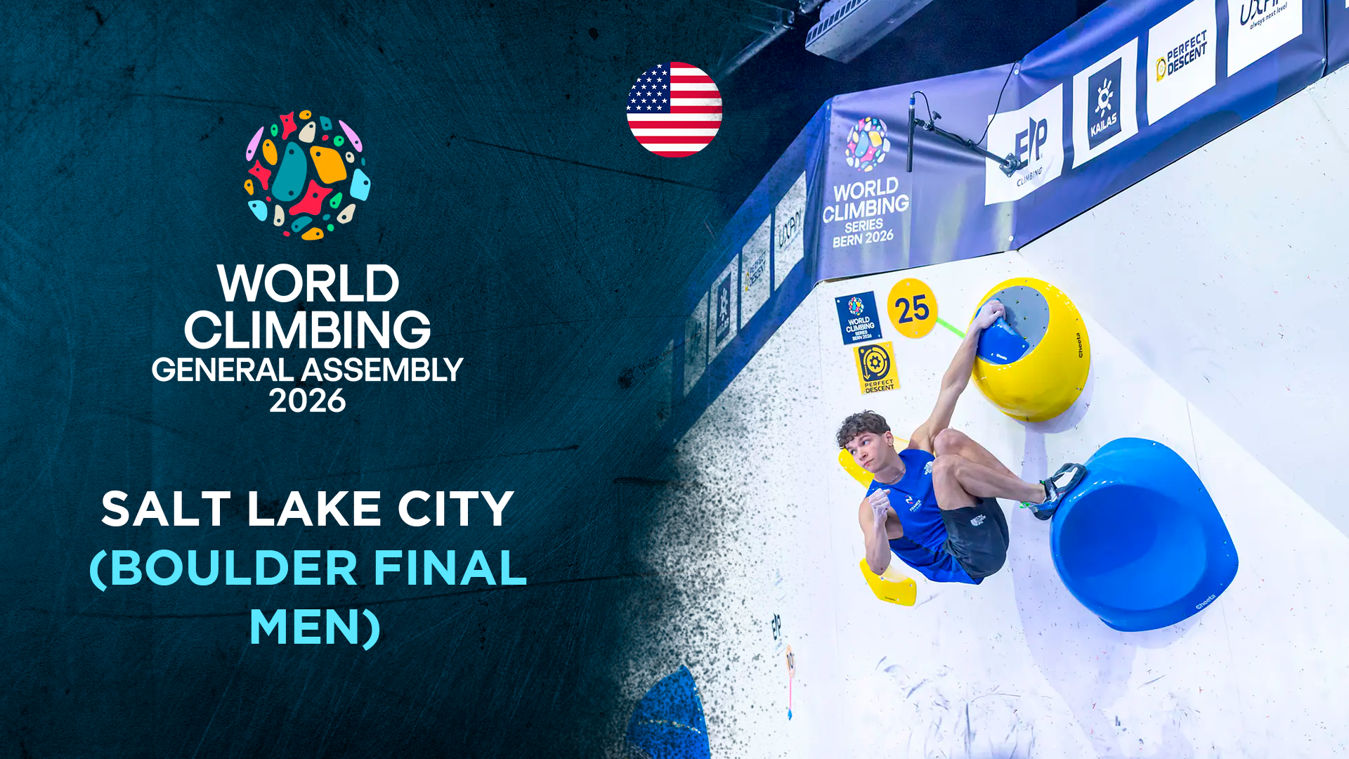 Salt Lake City (Boulder Final Men) - 2026 World Climbing Series - 10/18/2026, 03:33:45