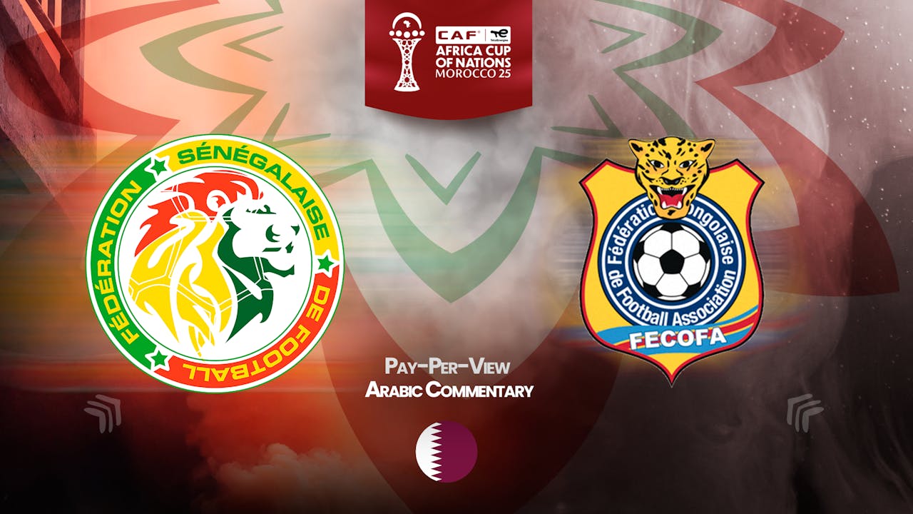 Senegal vs DR Congo in Arabic (PPV)