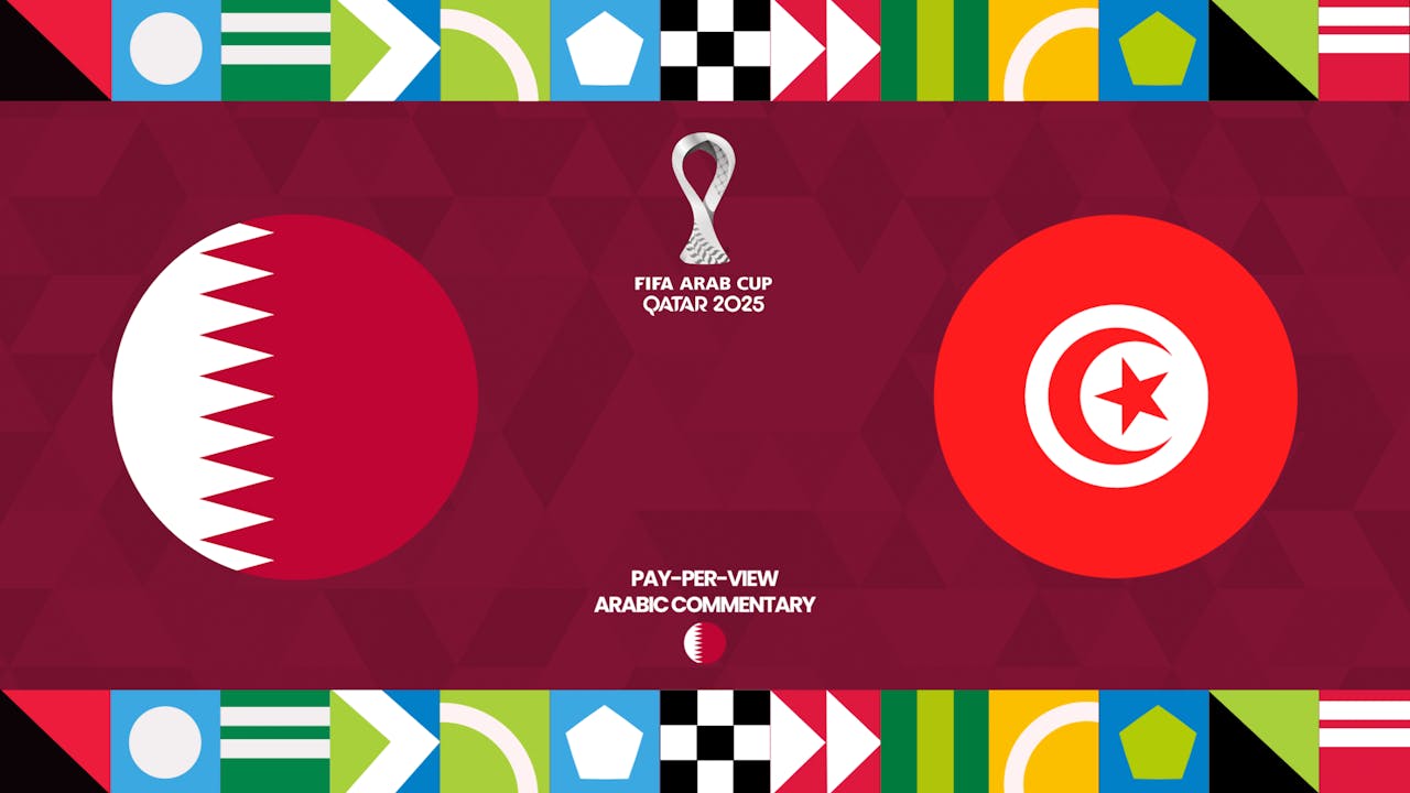 Qatar vs Tunisia in Arabic (PPV)