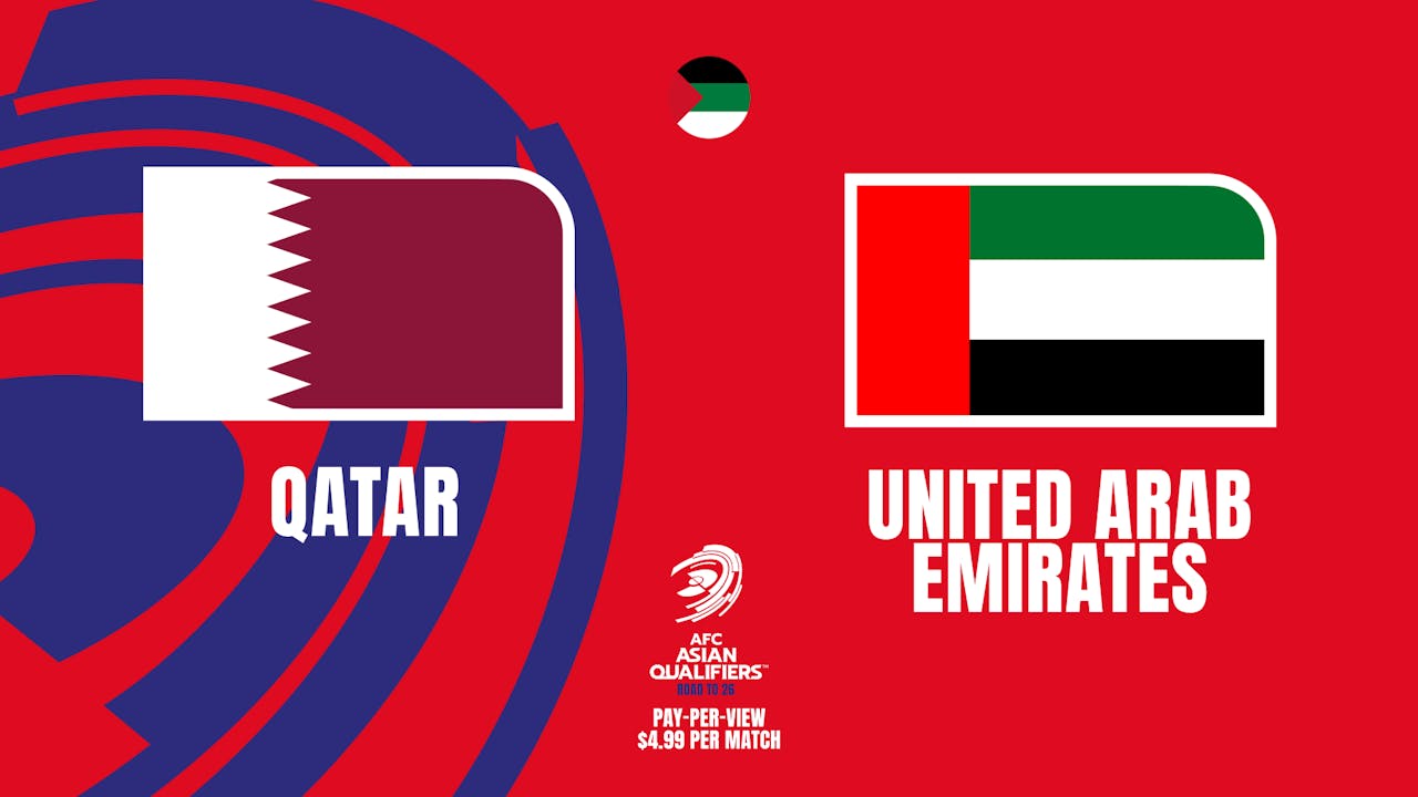 Qatar vs United Arab Emirates in Arabic (PPV)