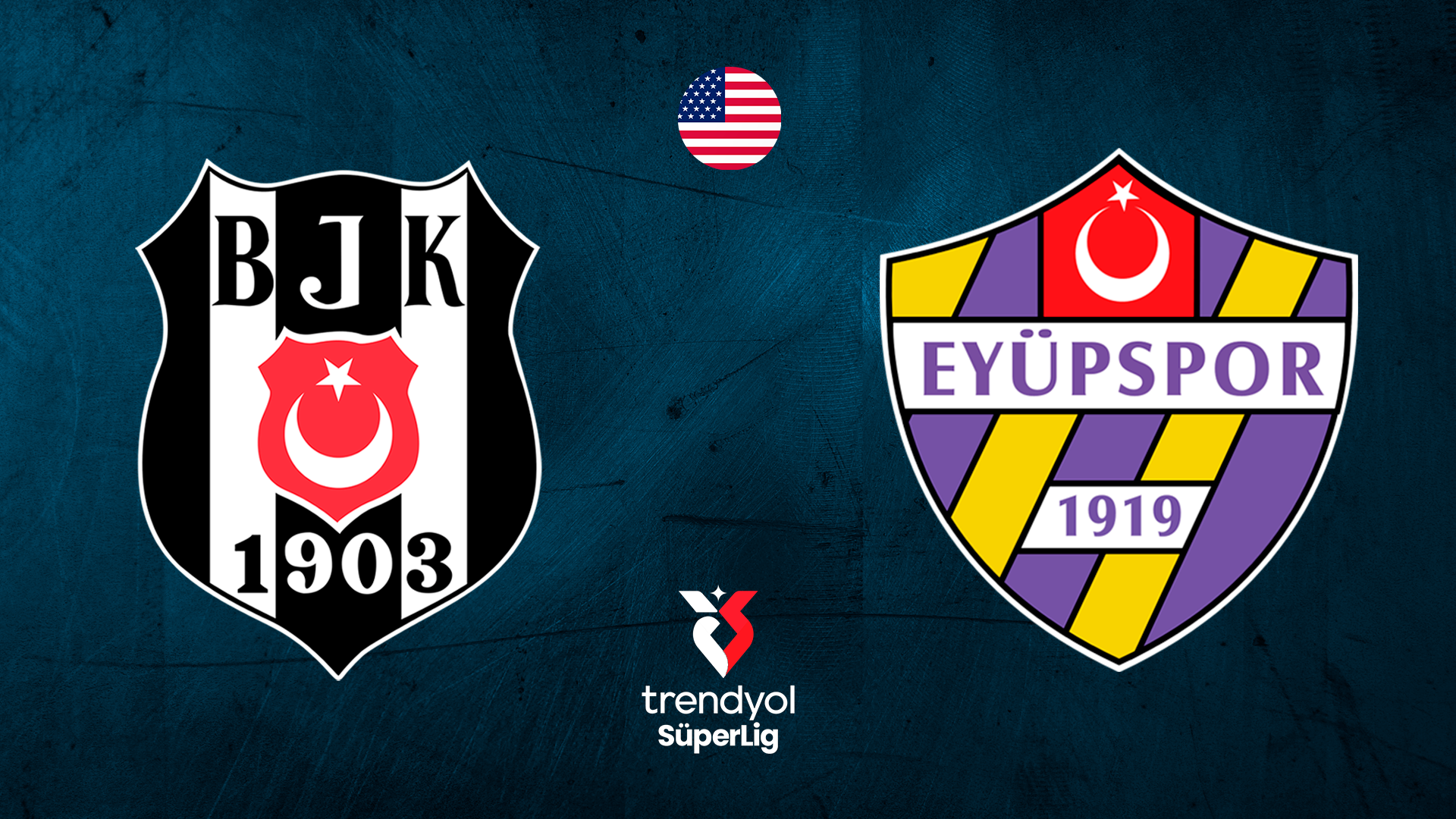 Besiktas vs Eyupspor - Superlig Turkish Lig Round 1