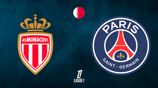 Monaco vs PSG Ligue 1 in Arabic audio (Pay-Per-View)
