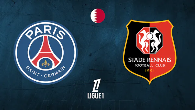 PSG vs Rennes in Arabic Ligue 1 in Arabic audio (Pay-Per-View)