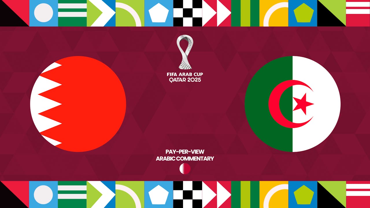 Bahrain vs Algeria in Arabic (PPV)