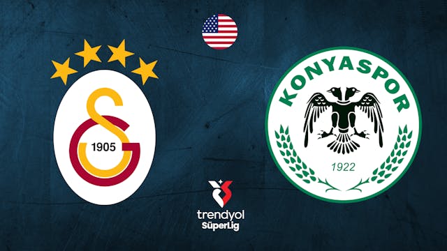 Galatasaray vs Konyaspor - SüperLig -...