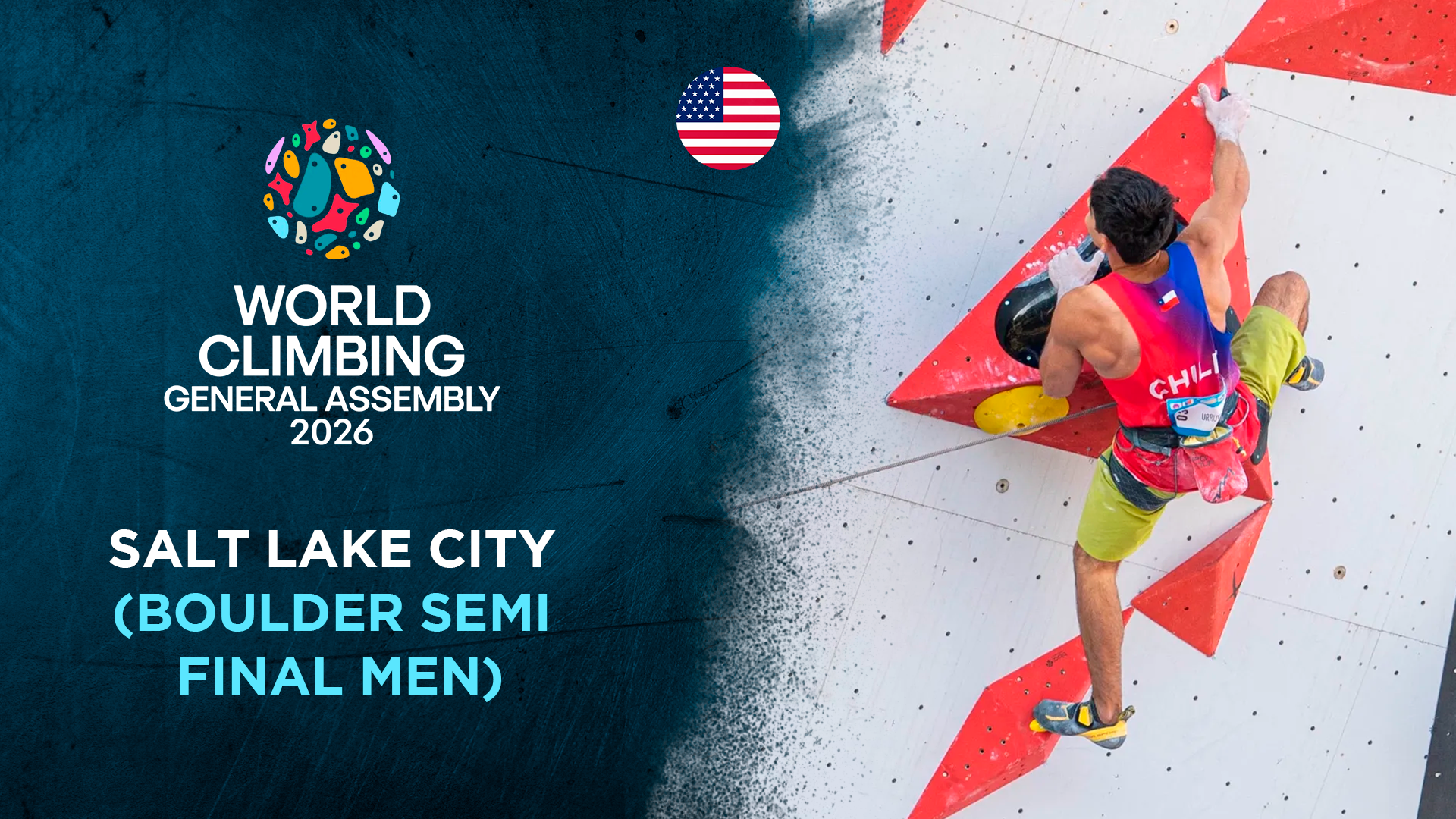 Salt Lake City (Boulder Semi Final Men) - 2026 World Climbing Series - 10/17/2026, 18:50:40