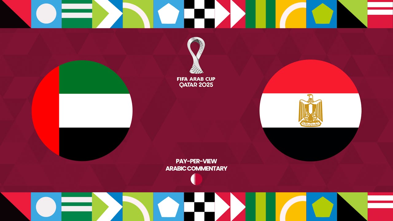 United Arab Emirates vs Egypt in Arabic (PPV)