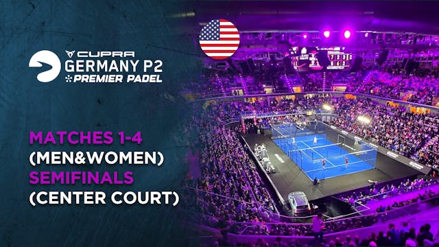 Matches 1-4 (Men&Women) - Semifinals ...