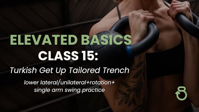 Elevated Basics, Class 15: Turkish Get Up Tailored Trench (STRENGTH)