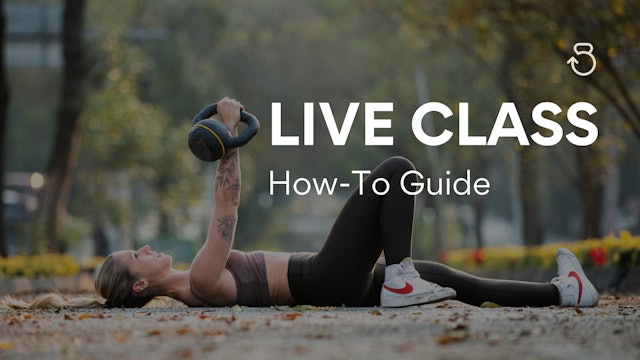 HOW-TO: Book A Live Class