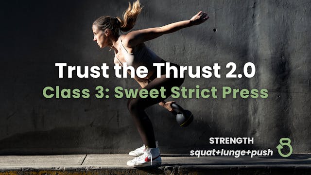 Trust the Thrust 2.0, Class 3: Sweet ...