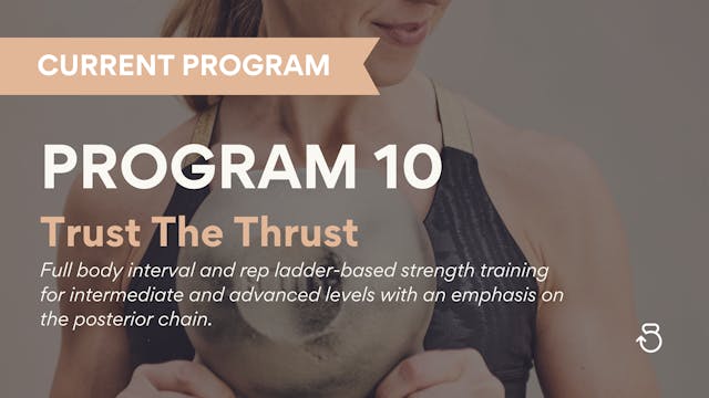 PROGRAM 10: Trust The Thrust