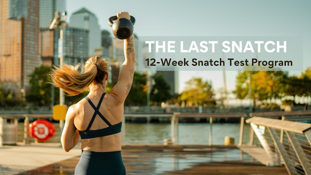 12-Week Snatch Test Program