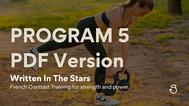 PDF Program: Written in the Stars (Program 5)