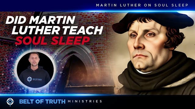 Martin Luther on the State of the Dead