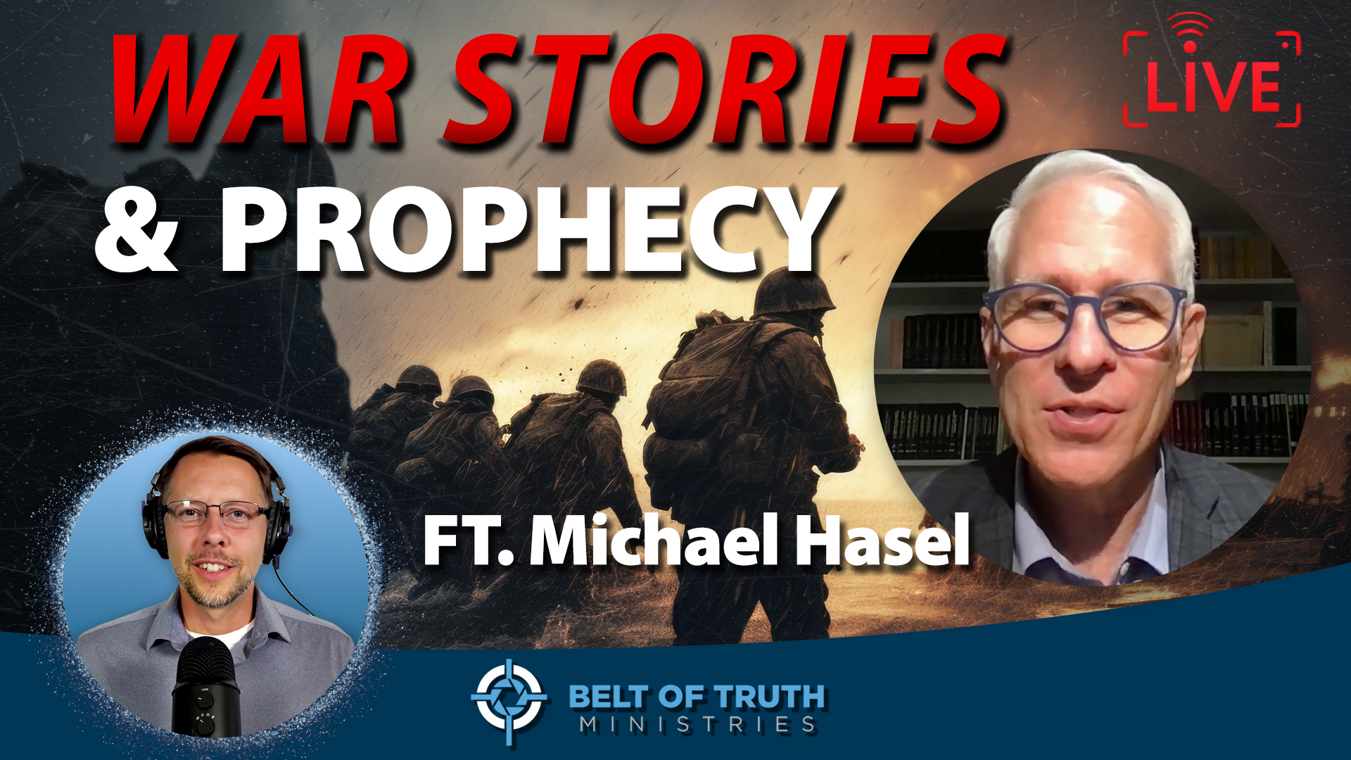 BoT podcast 48: Dr Michael Hasel  part 1 War Stories and Bible Prophecy